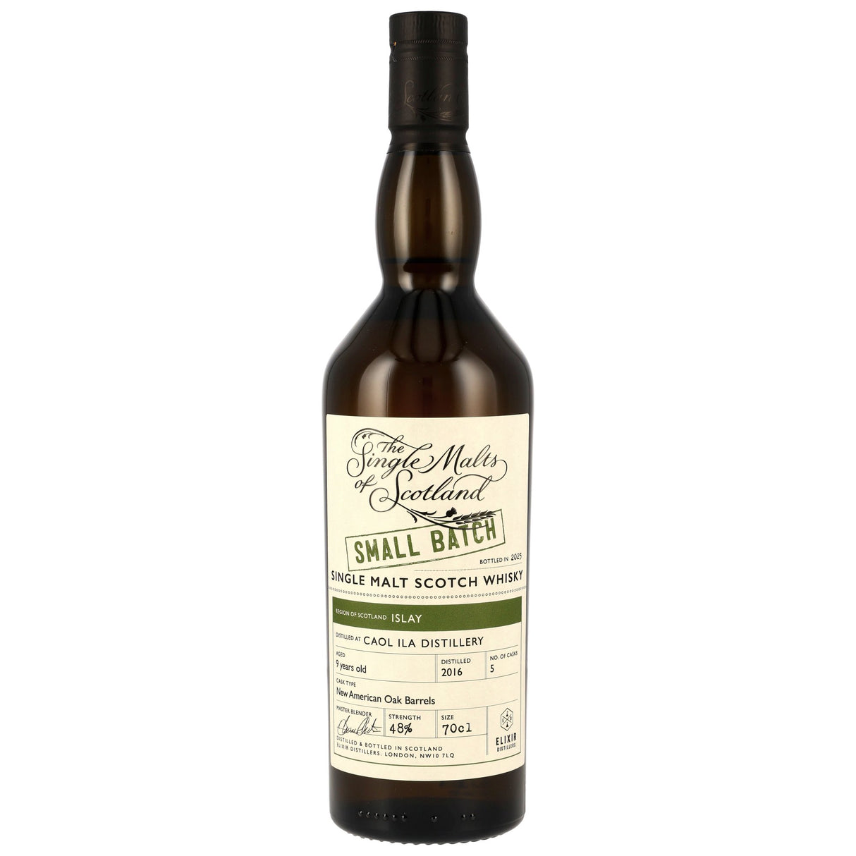 Caol Ila 9 y.o. 2016/2025 New American Oak | The Single Malts of Scotland, 0,7 l Flasche