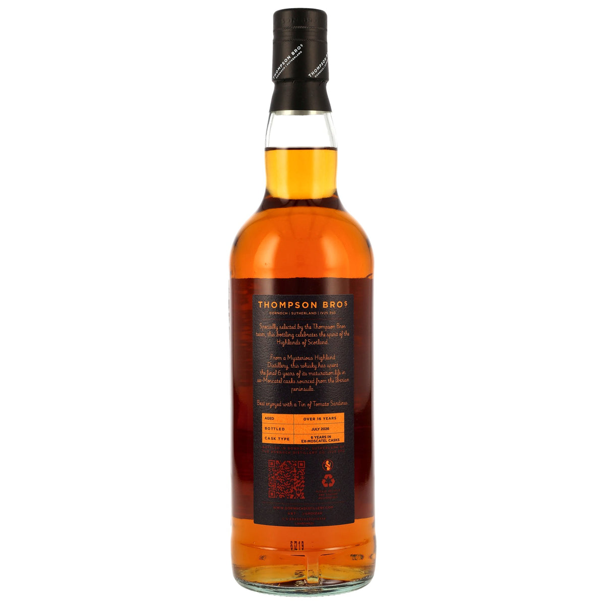 Highland Single Malt Whisky 16 Jahre – Moscatel Casks Finish – Thompson Bros.