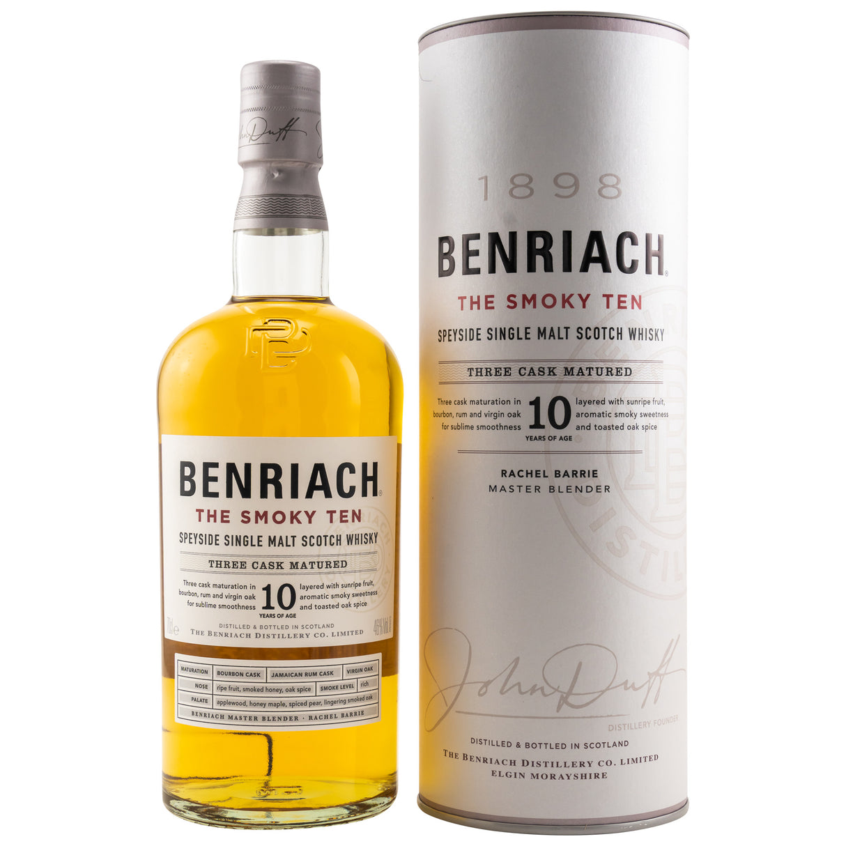 Benriach, The Smoky Ten, 0,70 l Flasche