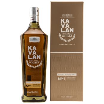 Kavalan Distillery Select No. 1, 0,70 l Flasche