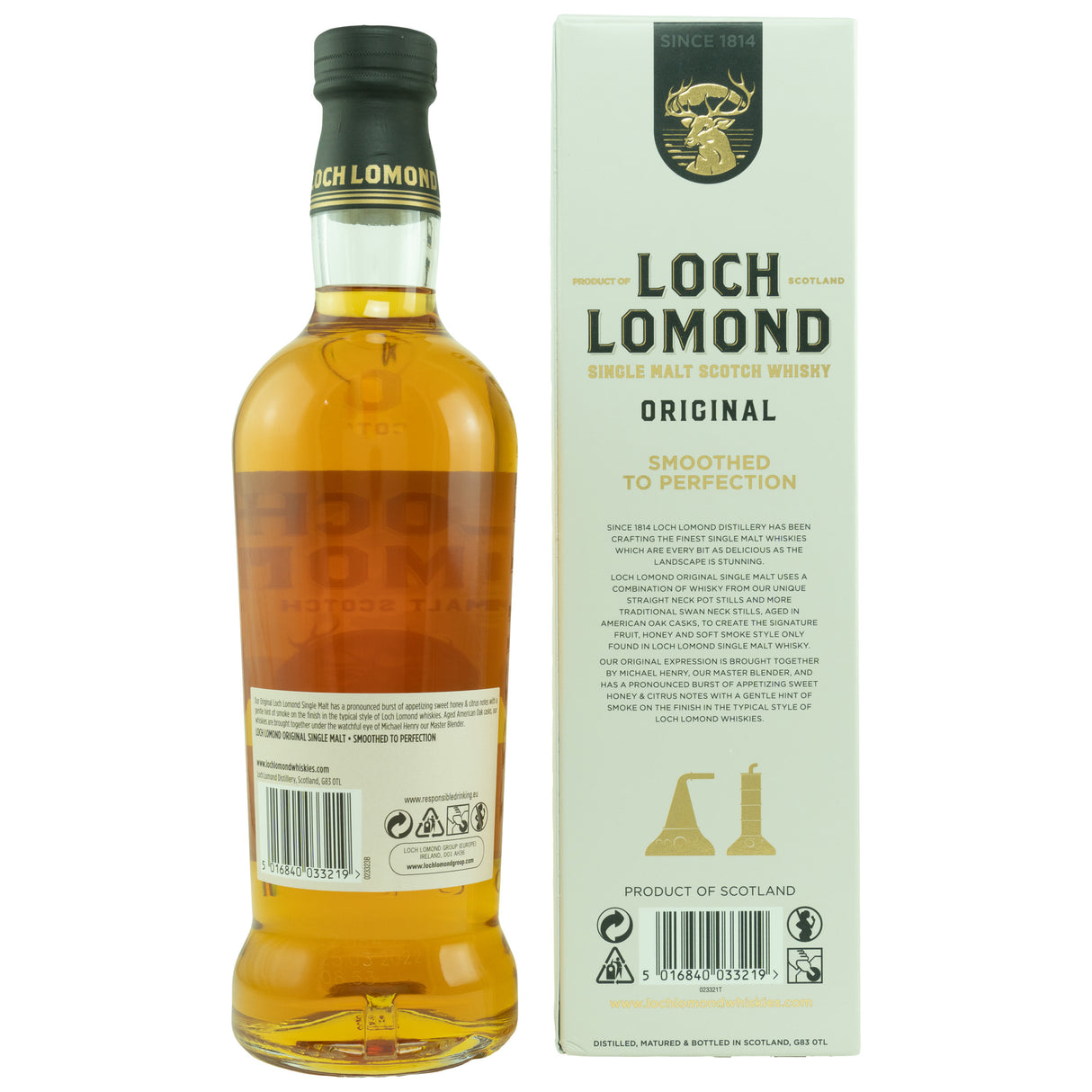 Loch Lomond Original Single Malt, 0,70 l Flasche