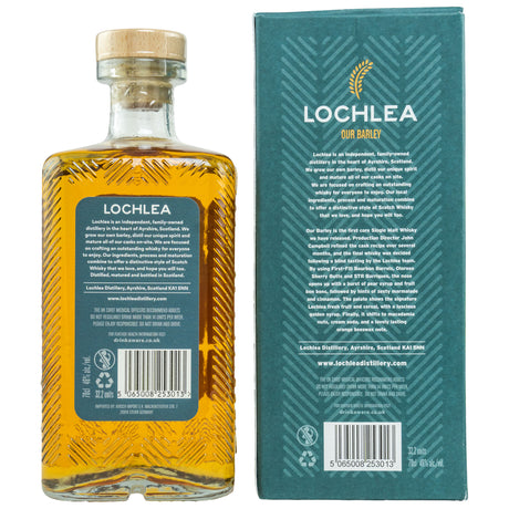 Lochlea Distillery Our Barley, 0,70 l Flasche