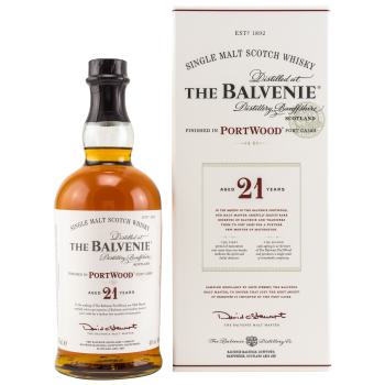 Balvenie 21 y.o. Port Wood, 0,70 l Flasche