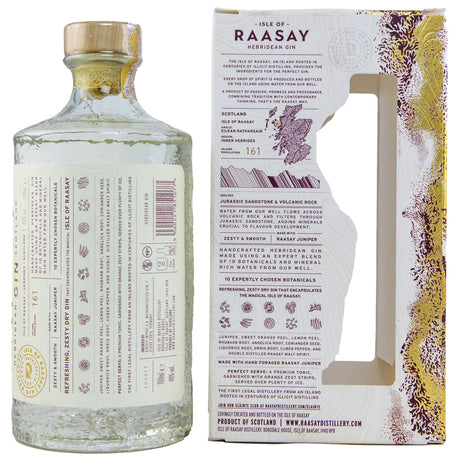 Isle of Raasay Hebridean Gin, 0,70 l Flasche