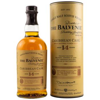 Balvenie 14 y.o. Caribbean Cask, 0,70 l Flasche