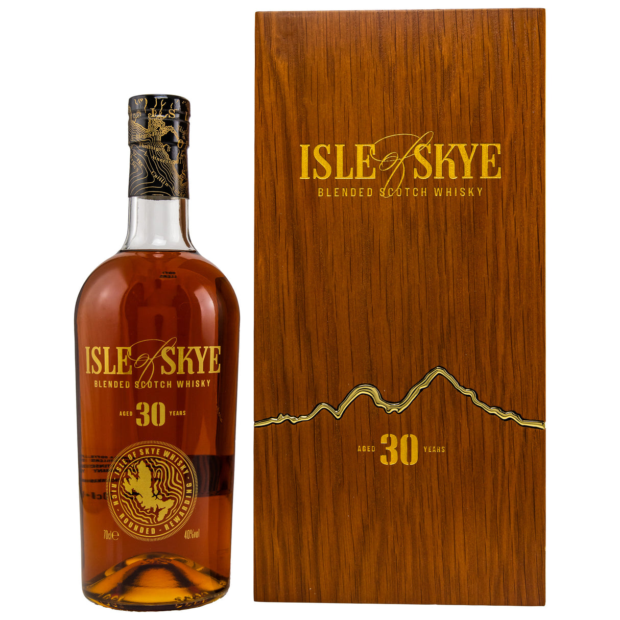 Isle of Skye, 30. y. o., 0,70 l Flasche in Holzbox