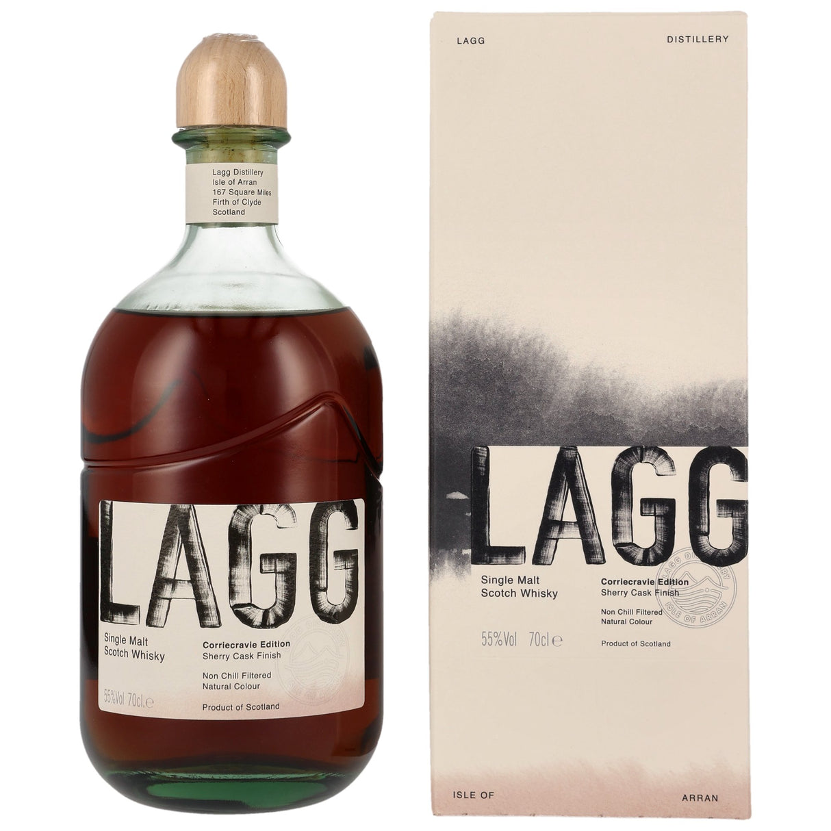 Lagg Corriecravie, 0,70 l Flasche