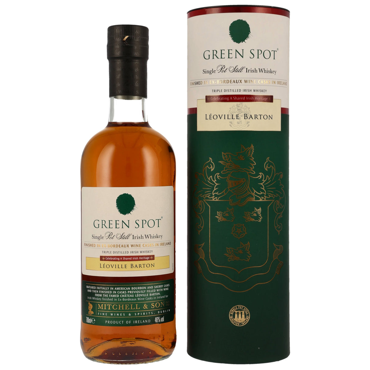 Green Spot Château Léoville Barton - Mitchell & Son Single Pot Still Irish Whiskey