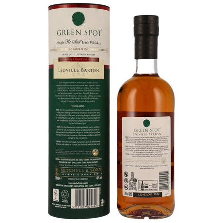 Green Spot Château Léoville Barton - Mitchell & Son Single Pot Still Irish Whiskey