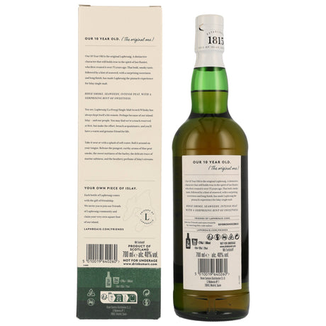 Laphroaig 10 Jahre Islay Single Malt Scotch Whisky 0,7l