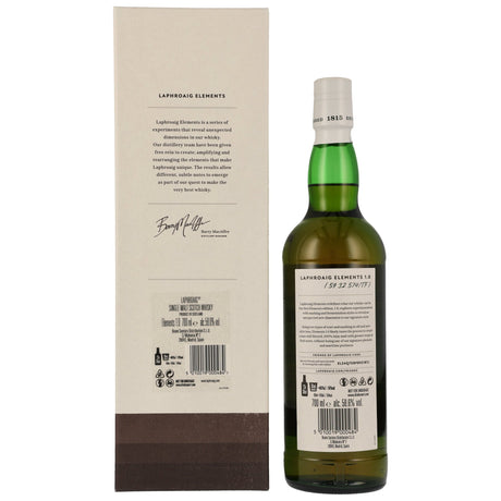 Laphroaig Elements 1.0 Islay Single Malt in GP 58.6% 0.7l