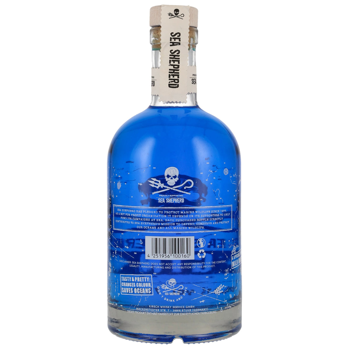 Sea Shepherd Gin, Blue Ocean Edition, Batch2, 0,70 l Flasche