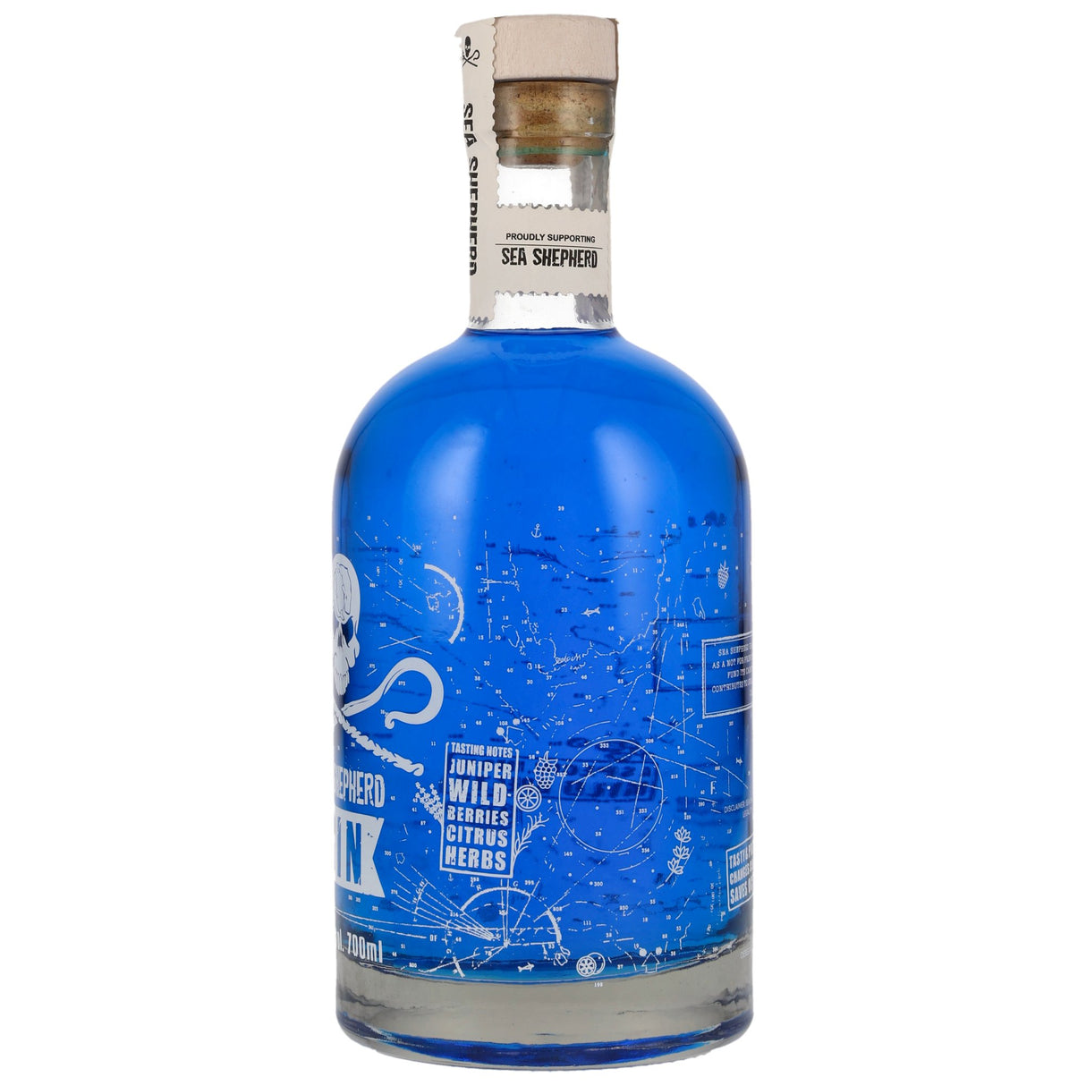 Sea Shepherd Gin, Blue Ocean Edition, Batch2, 0,70 l Flasche