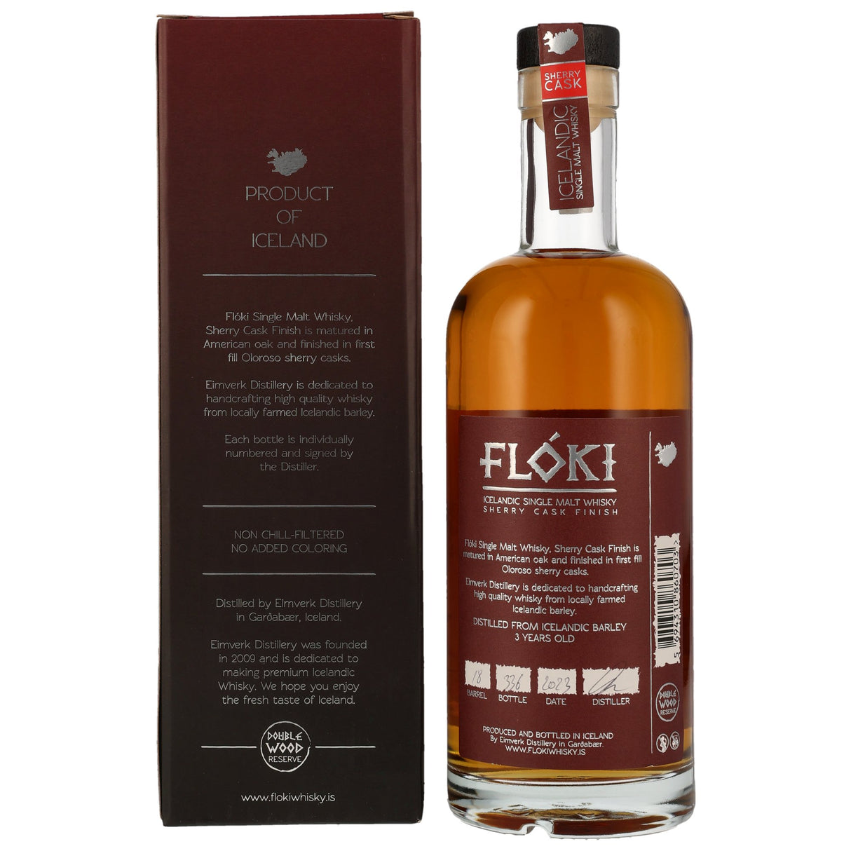 Floki Single Malt Whisky Oloroso Sherry Cask Finish, 0,70 l