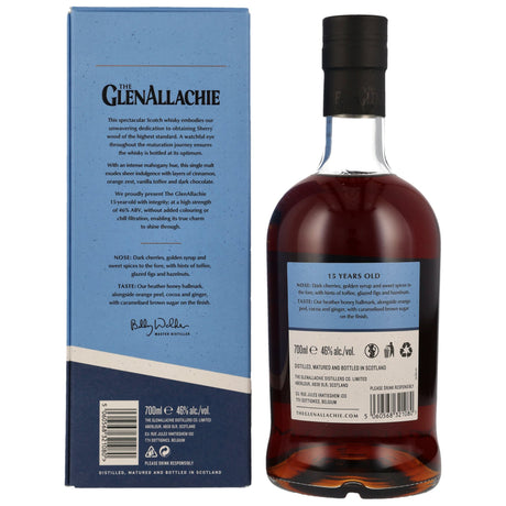 GlenAllachie 15 y.o., 0,70 l Flasche