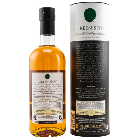 Green Spot - Mitchell & Son Single Pot Still Irish Whiskey