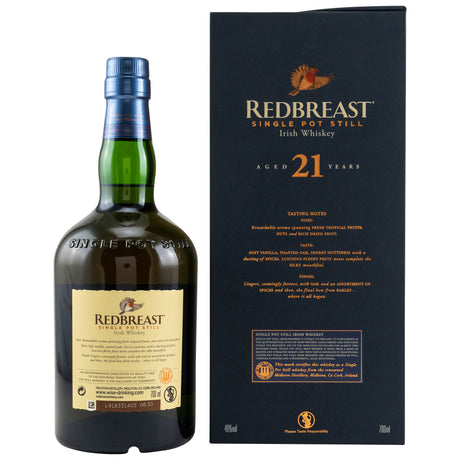 Redbreast 21 y.o. - Single Pot Still Irish Whiskey
