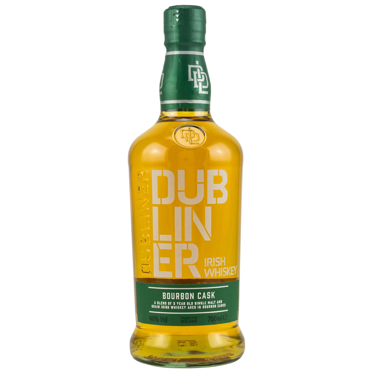 The Dubliner Bourbon Cask Irish Whiskey, 0,70 l Flasche
