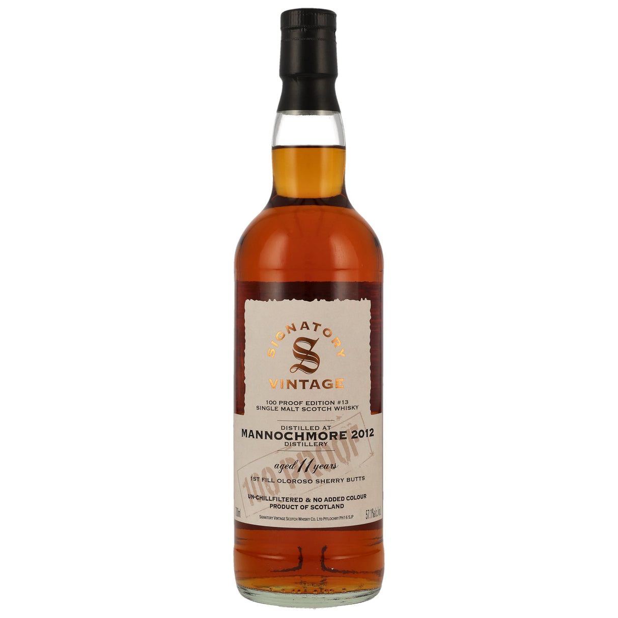 Mannochmore 2012/2024 - 11 y.o. - Signatory 100 PROOF Edition #13, 0,70 l Flasche