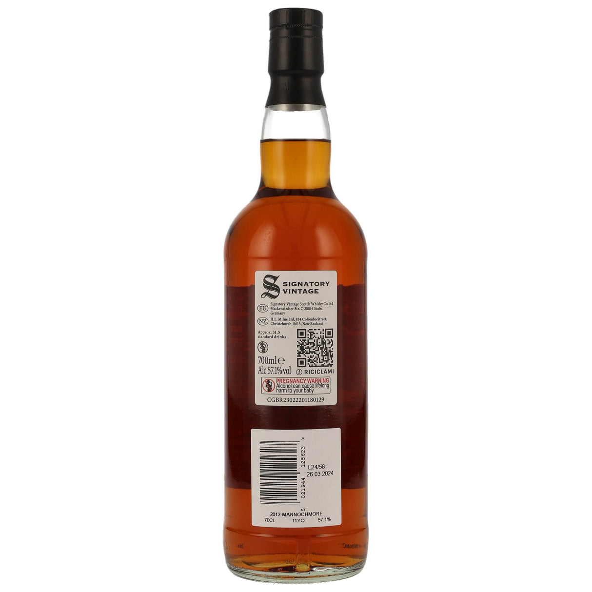 Mannochmore 2012/2024 - 11 y.o. - Signatory 100 PROOF Edition #13, 0,70 l Flasche