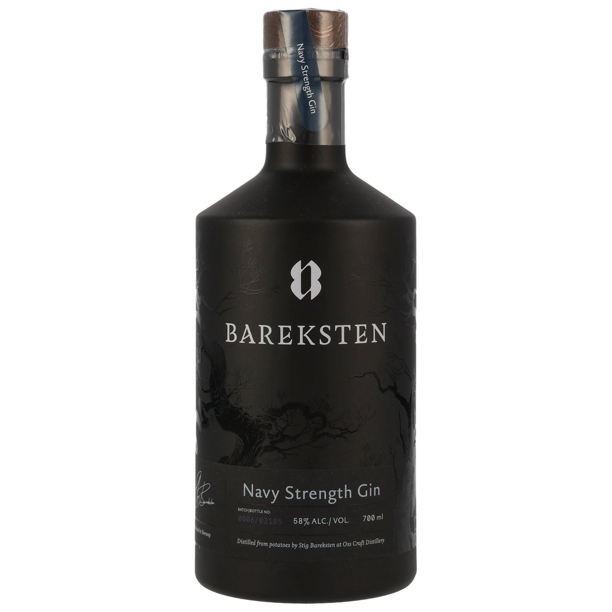 Bareksten Navy Strength Gin, 0,70 l Flasche