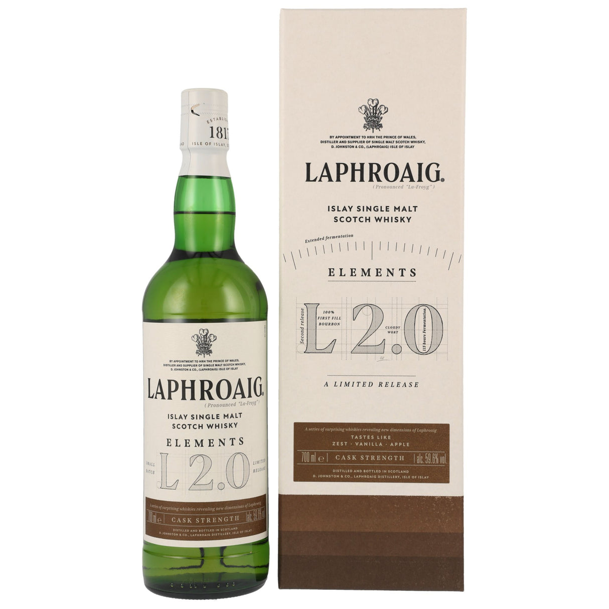 Laphroaig Elements 2.0 Islay Single Malt 59.6% 0.7l