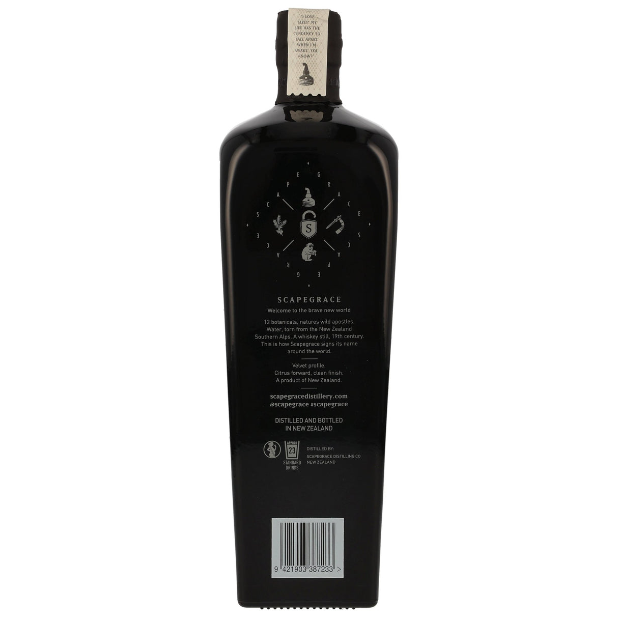 Scapegrace Classic Gin, 0,70 l Flasche