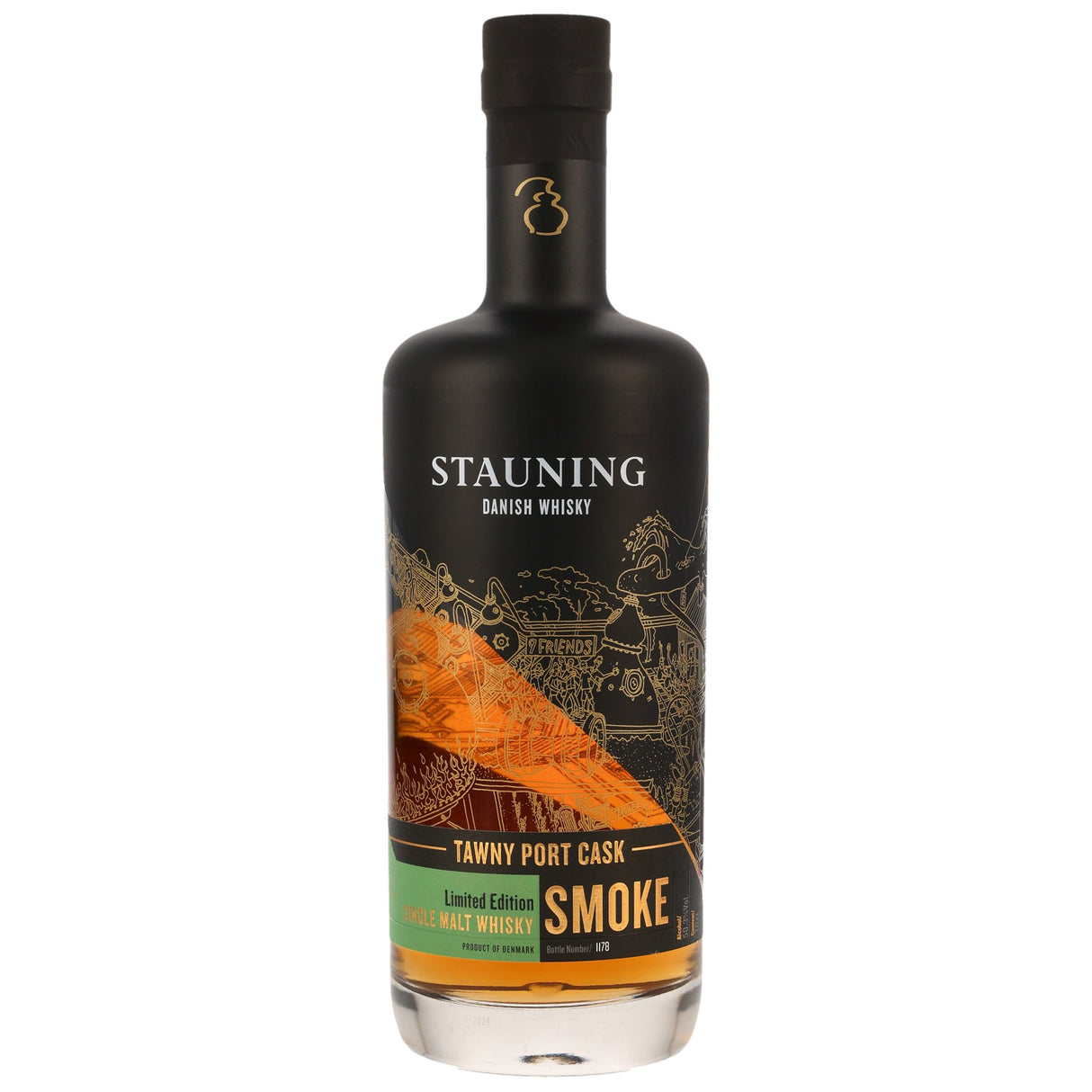 Stauning Smoke - Tawny Port Cask, 0,70 l Flasche