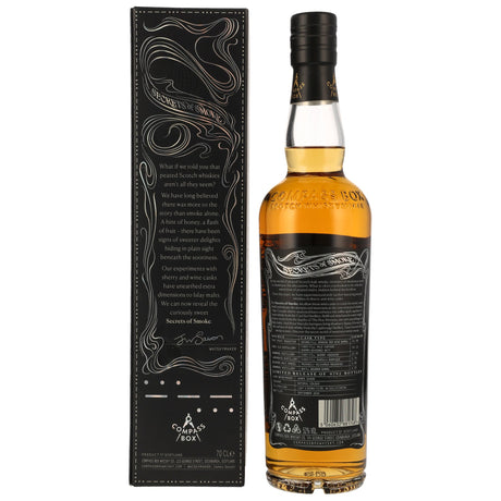 Secrets of Smoke Compass Box Blended Malt Scotch Whisky Limited Edition, 0.70 l Flasche