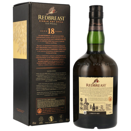 Redbreast 18 y.o. - Single Pot Still Irish Whiskey