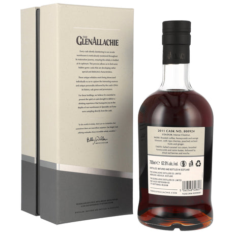 GlenAllachie 2011/2024 - 13 y.o. - Oloroso Puncheon #800924, 0,70 l Flasche