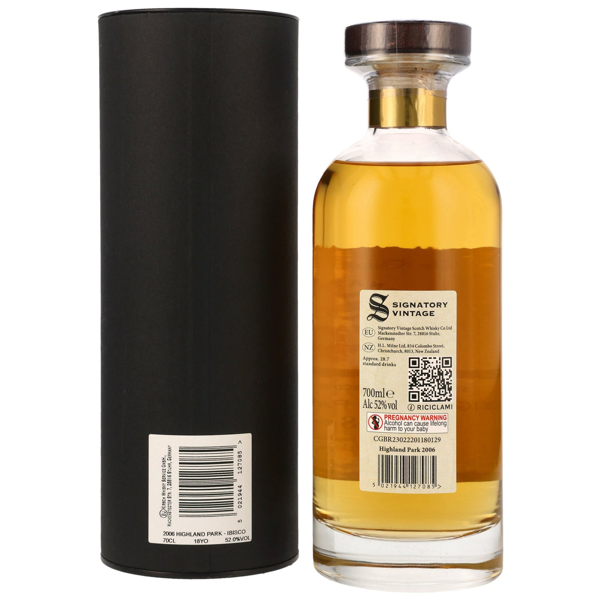 Highland Park 2006/2024 - 18 y.o. - Sig Ibisco Decanter, 0,70 l Flasche