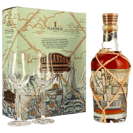 Planteray Sealander mit 2 Gläsern