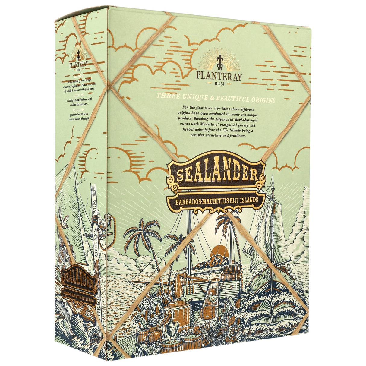 Planteray Sealander mit 2 Gläsern