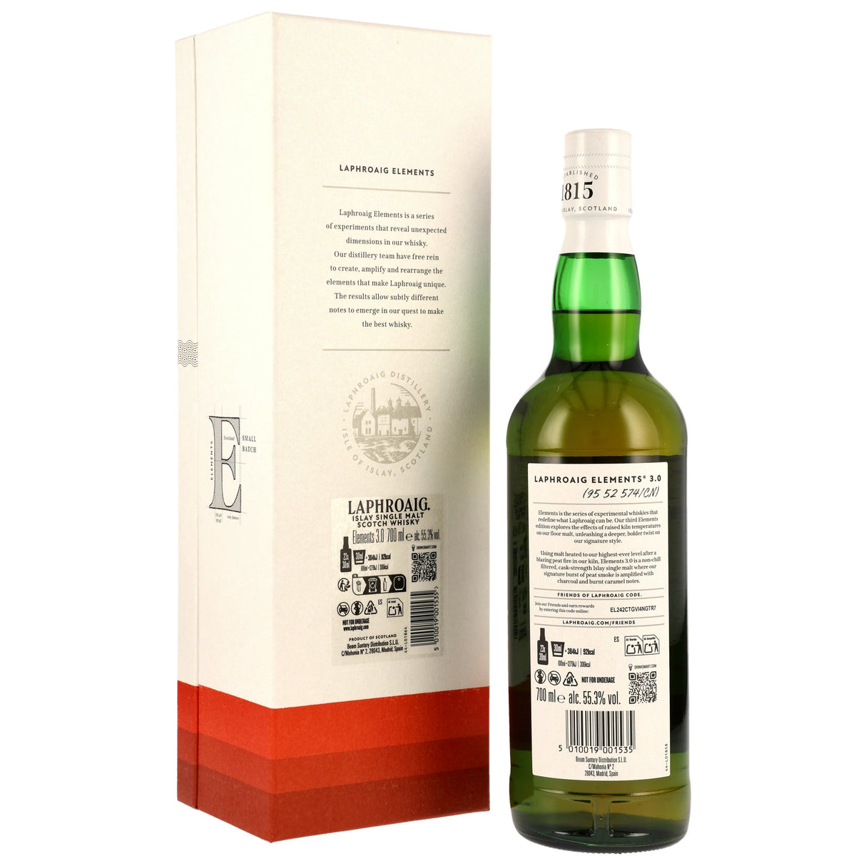 Laphroaig Elements 3.0 Islay Single Malt 55.3% 0.7l