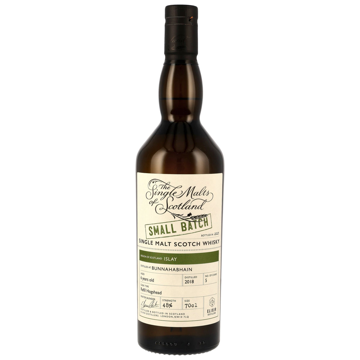 Bunnahabhain 2018/2025 Peated - The Single Malts of Scotland Small Batch
