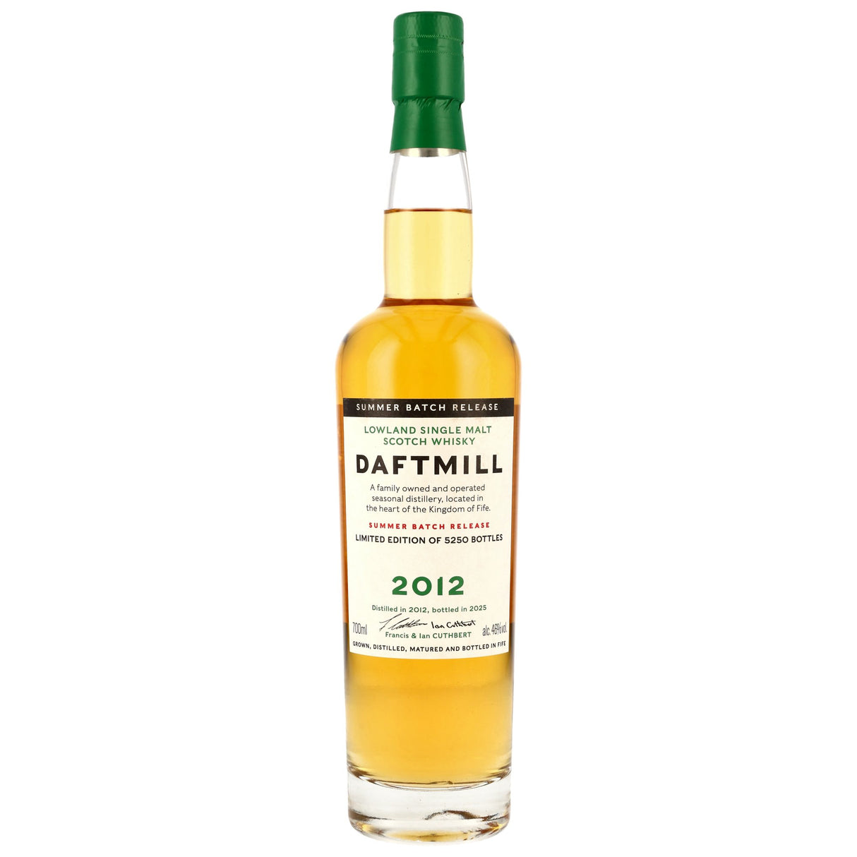 Daftmill 2012/2025 – Summer Batch Release Lowland Single Malt Scotch Whisky