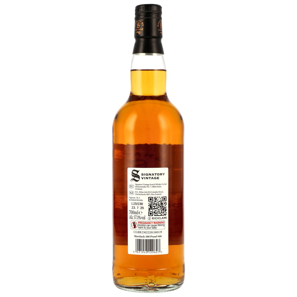 Mortlach 2013/2025 – Signatory Vintage 100 Proof Edition #60