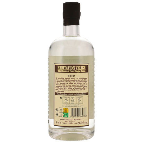 Mhoba White 2025 - Habitation Velier South Africa Pure Single Rum