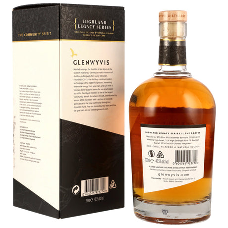 GlenWyvis The Drover Highland Legacy Series 1 - Highland Single Malt Scotch