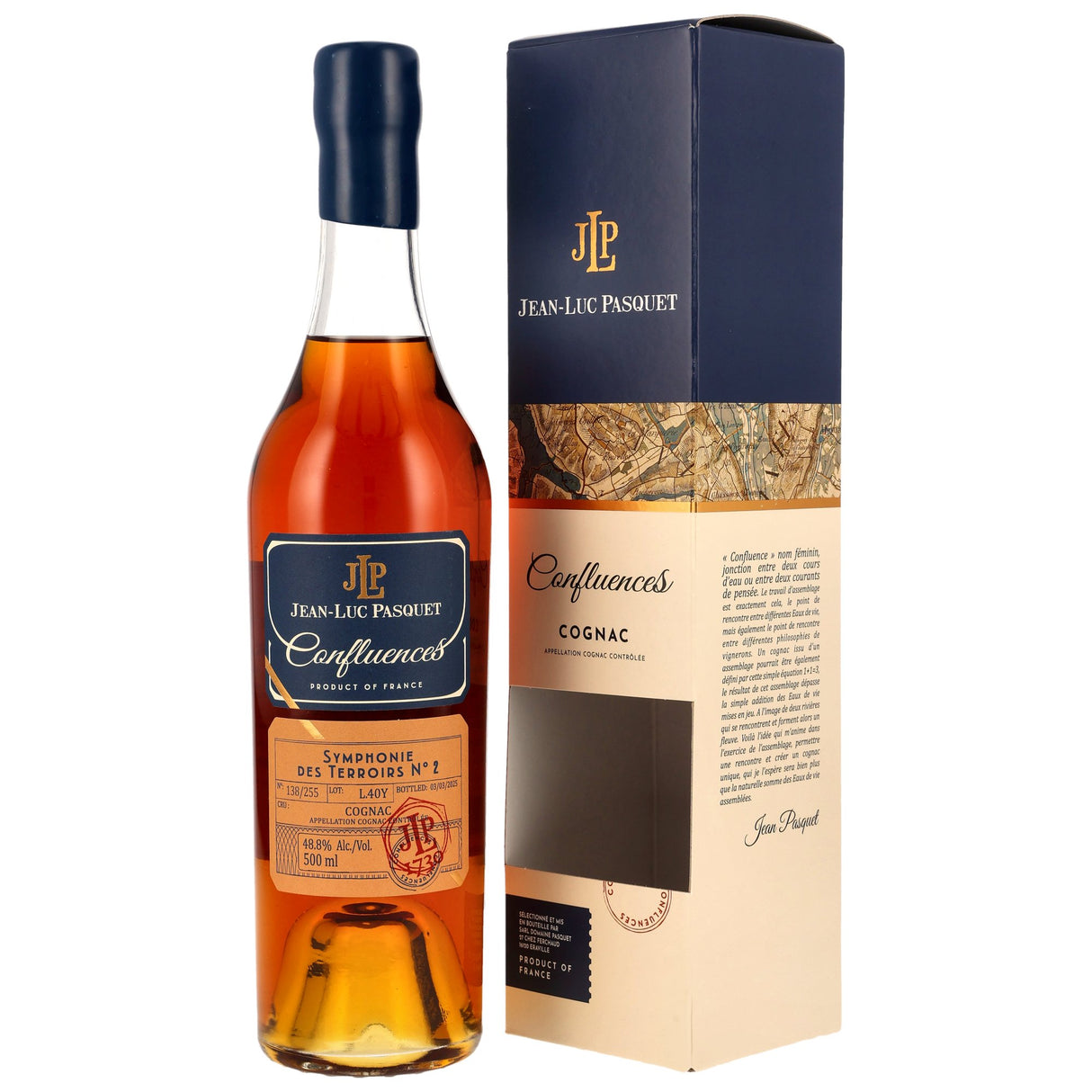 Symphonie des Terroirs No.2 - L.40Y Cognac Jean-Luc Pasquet Confluences