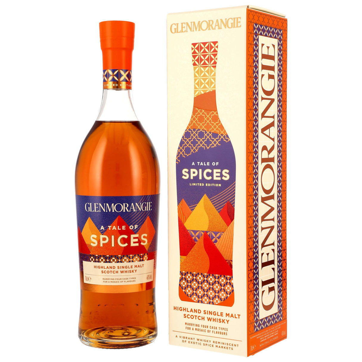 Glenmorangie A Tale of Spices Highland Single Malt Scotch Whisky Limited Edition