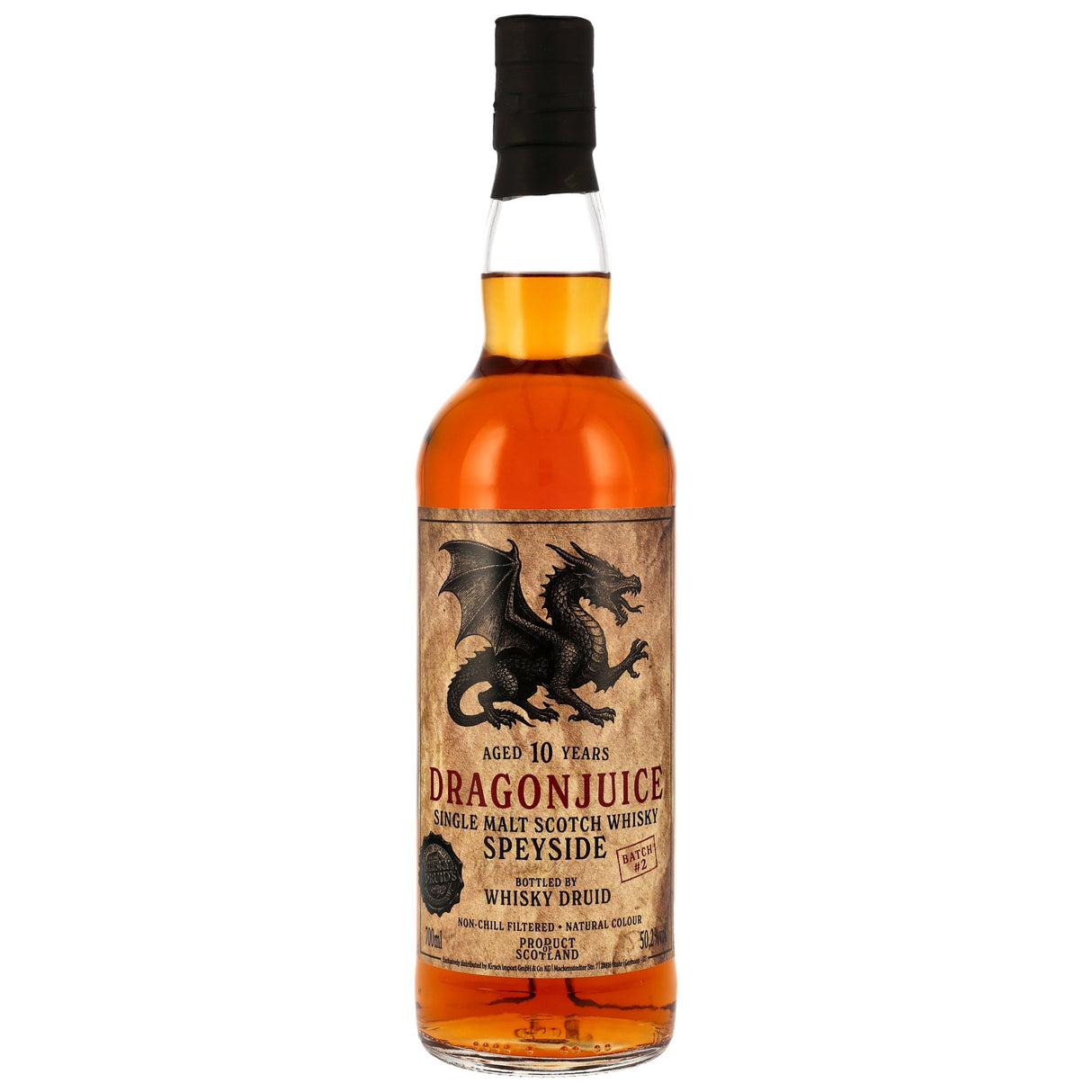 Dragonjuice 10 y.o. Speyside Batch 2 - Whisky Druid Single Malt Scotch