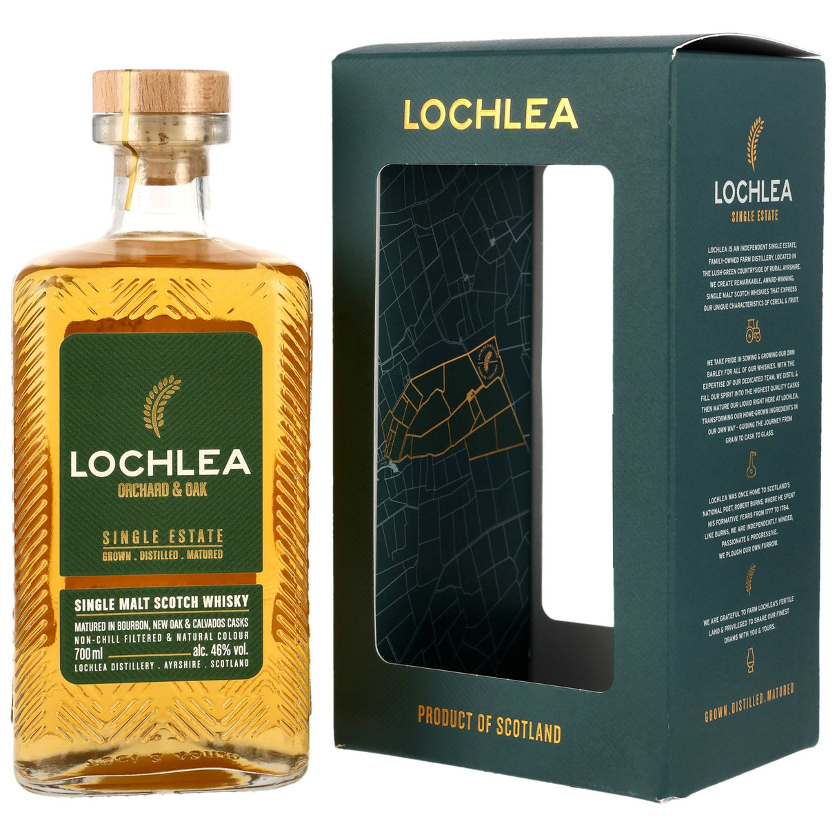 Lochlea – Orchard & Oak Single Estate Single Malt Scotch Whisky
