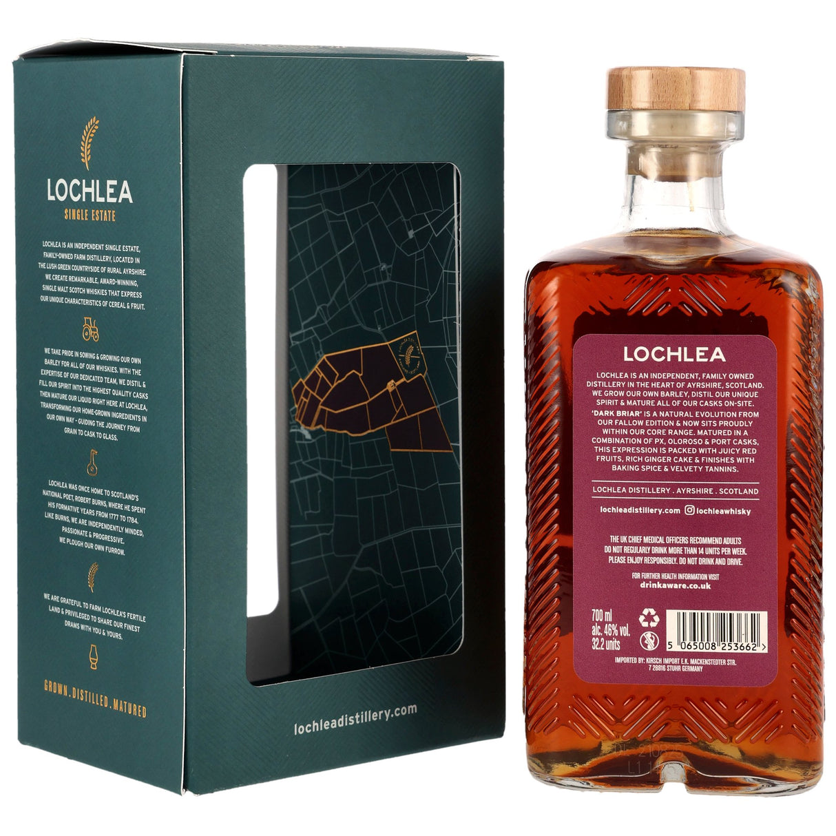 Lochlea – Dark Briar Single Estate Single Malt Scotch Whisky