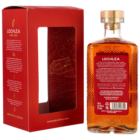 Lochlea Red Wine Cask 2025 Single Estate Single Malt Scotch Whisky