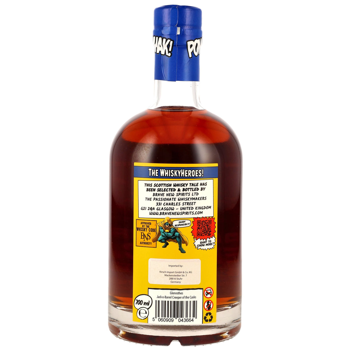 Jack-o-Barrel: Creeper of the Casks – Glenrothes 10 y.o. 54,1% vol. 0,7L