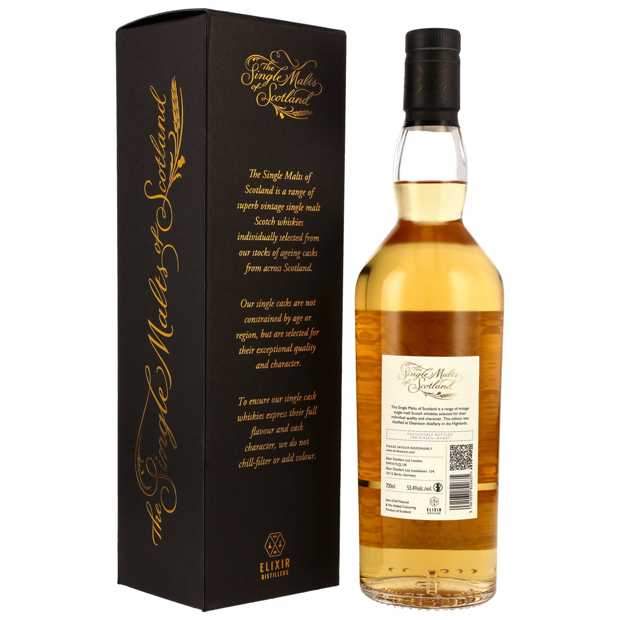 Deanston 16 y.o. The Single Malts of Scotland Bourbon Barrel 53,4% vol.