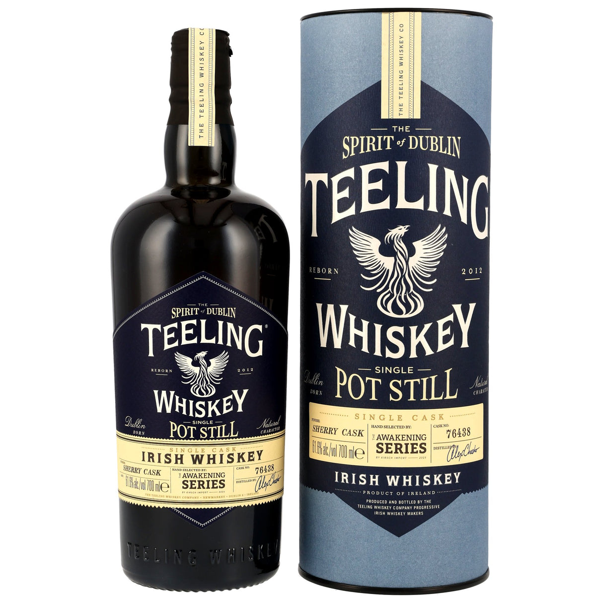 Teeling Single Sherry Cask #76438 Single Pot Still Irish Whiskey 61,6% vol. 0,7L