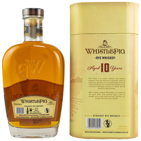 Whistlepig 10 y.o. Rye, 0,70 l